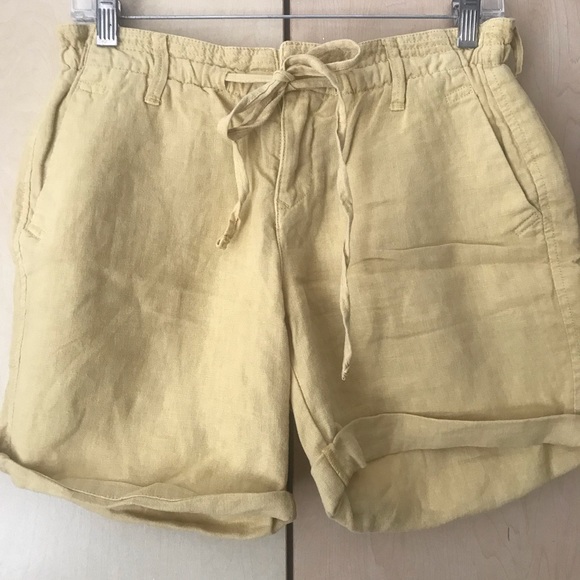 Anthropologie Level 99 Linen Shorts - Picture 3 of 3
